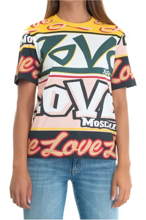 Moschino Damen, Oberteile, Gelb, XSGröße: