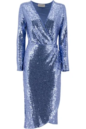 ERMANNO SCERVINO Damen, Kleider, Blau, MGröße: