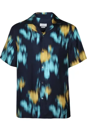 Lanvin Herren, Shirts, Blau, MGröße: