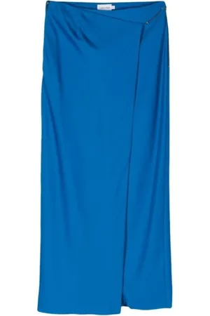 Calvin Klein Damen, Röcke, Blau, SGröße:
