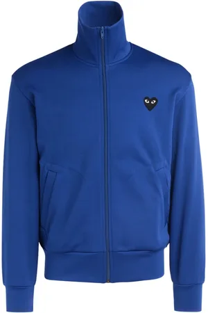 Comme des Garçons Herren, Sweatshirts & Hoodies, Blau, XLGröße: