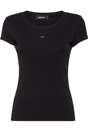 Dsquared2 Damen, Oberteile, Schwarzk, LGröße: