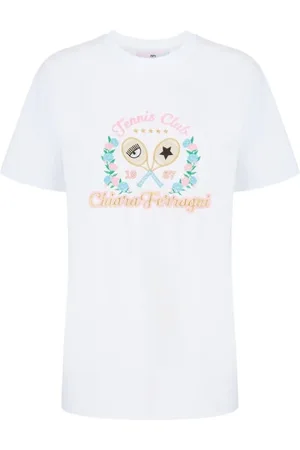 Chiara Ferragni Damen, Oberteile, Weiß, MGröße: