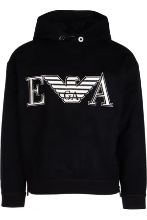 Emporio Armani Herren, Sweatshirts & Hoodies, Schwarzk, XSGröße: