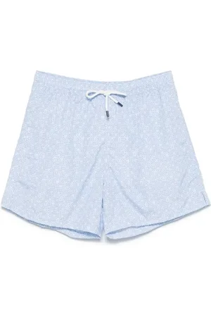 FEDELI Herren, Bademode, Blau, SGröße: