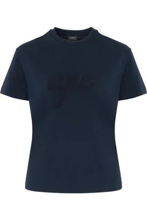 A.P.C. Damen, Oberteile, Blau, LGröße: