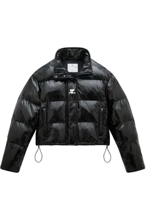 Courrèges Damen, Jacken, Schwarzk, MGröße: