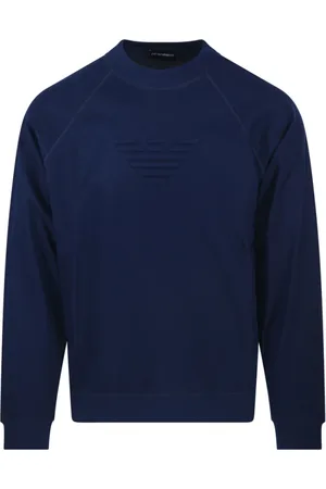 Emporio Armani Herren, Sweatshirts & Hoodies, Blau, SGröße: