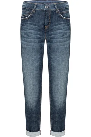 Cambio Damen, Jeans, Blau, LGröße: