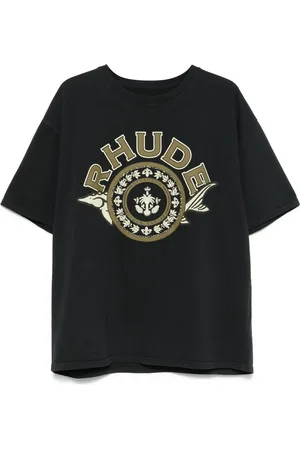 Rhude Herren, Oberteile, Schwarzk, XLGröße: