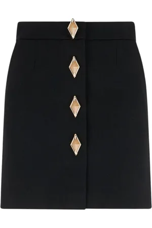 Roberto Cavalli Damen, Röcke, Schwarzk, 2XSGröße: