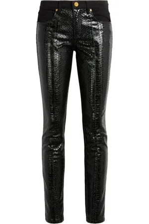 Roberto Cavalli Damen, Jeans, Schwarzk, 2XSGröße: