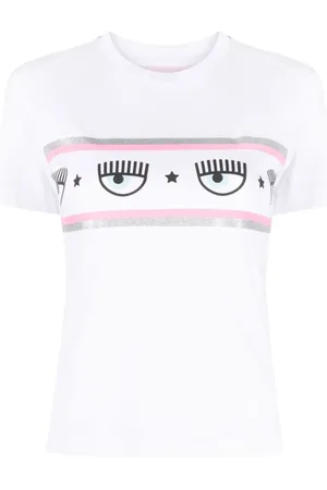Chiara Ferragni Damen, Oberteile, Weiß, XSGröße: