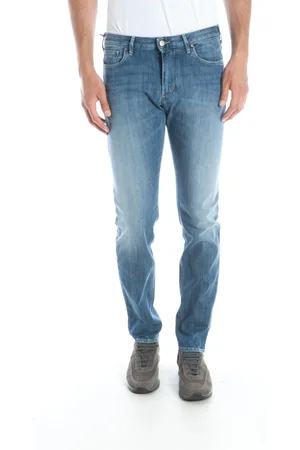Emporio Armani Herren, Jeans, Blau, W32Größe: