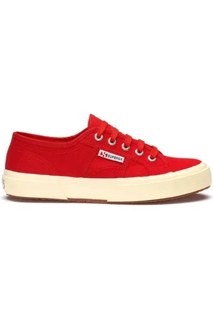 Superga Damen, Schuhe, Rot, 38 EUGröße: