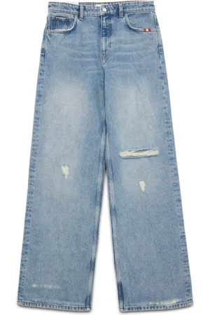 AMISH Damen, Jeans, Blau, W25Größe: