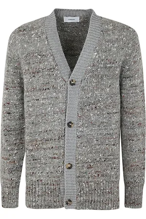 LARDINI Herren, Strickwaren, Grau, MGröße: