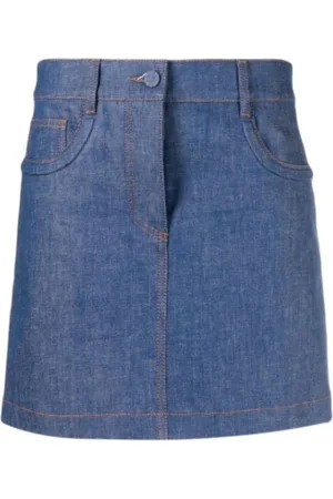 Fendi Damen, Röcke, Blau, SGröße: