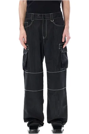 Marine Serre Herren, Hosen, Schwarzk, LGröße: