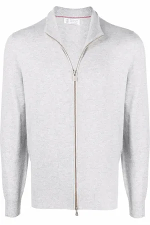 Brunello Cucinelli Herren, Sweatshirts & Hoodies, Grau, 2XLGröße:
