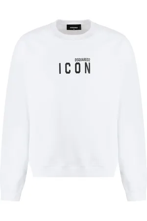 Dsquared2 Herren, Sweatshirts & Hoodies, Weiß, XLGröße: