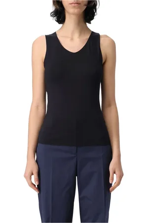 Emporio Armani Damen, Oberteile, Blau, SGröße: