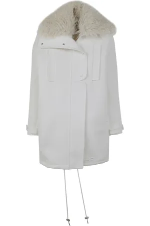Courrèges Damen, Mäntel, Weiß, MGröße: