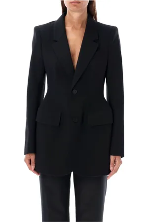 Balenciaga Damen, Jacken, Schwarzk, MGröße: