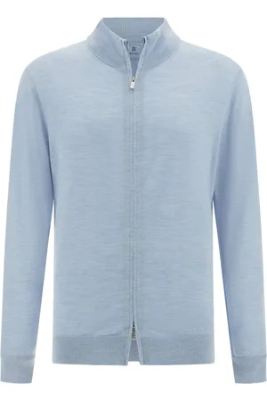 Boggi Milano Herren, Strickwaren, Blau, SGröße: