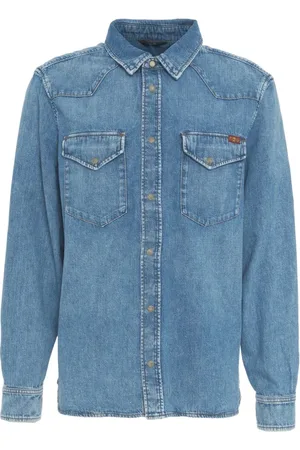 7 for all Mankind Herren, Shirts, Blau, XLGröße: