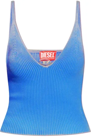 Diesel Damen, Oberteile, Blau, LGröße: