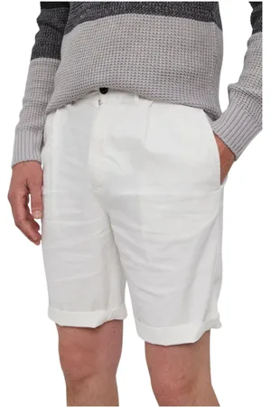 Calvin Klein Herren, Shorts, Weiß, W38Größe: