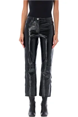 Courrèges Damen, Hosen, Schwarzk, MGröße: