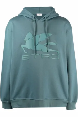 Etro Herren, Sweatshirts & Hoodies, Blau, SGröße: