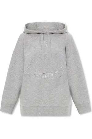 Burberry Damen, Sweatshirts & Hoodies, Grau, LGröße: