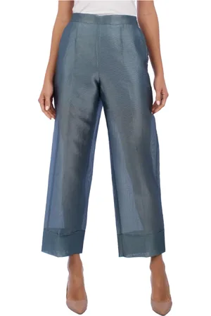 Emporio Armani Damen, Hosen, Grau, XLGröße: