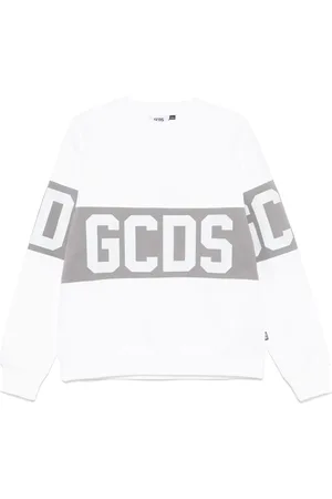 GCDS Herren, Sweatshirts & Hoodies, Weiß, XLGröße: