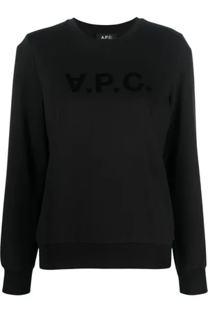 A.P.C. Damen, Sweatshirts & Hoodies, Schwarzk, LGröße: