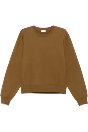 Saint Laurent Herren, Sweatshirts & Hoodies, Braun, SGröße: