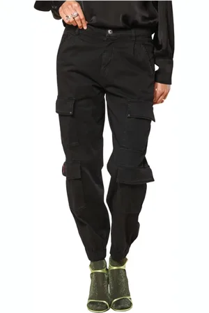 Masons Damen, Hosen, Schwarzk, SGröße: