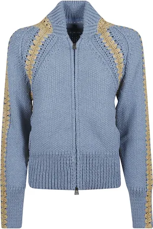 ERMANNO SCERVINO Damen, Strickwaren, Blau, SGröße:
