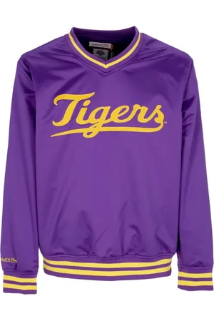 Mitchell & Ness Herren, Sweatshirts & Hoodies, Lila, LGröße:
