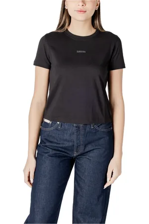 Calvin Klein Damen, Oberteile, Schwarzk, LGröße: