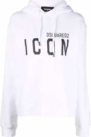 Dsquared2 Damen, Sweatshirts & Hoodies, Weiß, SGröße: