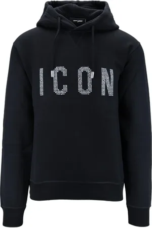 Dsquared2 Herren, Sweatshirts & Hoodies, Schwarzk, XLGröße: