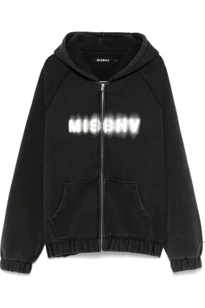 MISBHV Herren, Sweatshirts & Hoodies, Schwarzk, MGröße: