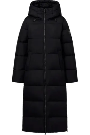 ECOALF Damen, Mäntel, Schwarzk, SGröße: