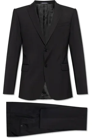 Emporio Armani Herren, Anzüge, Schwarzk, XLGröße: