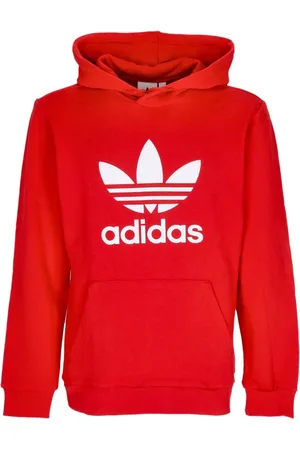 adidas Herren, Sweatshirts & Hoodies, Rot, SGröße: