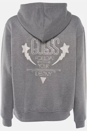 Guess Herren, Sweatshirts & Hoodies, Grau, MGröße: